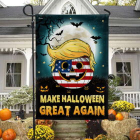 Trump Halloween Flag Make Halloween Great Again Flag MLN3636F