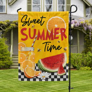 Sweet Summer Time Watermelon Summer Flag TQN3442F