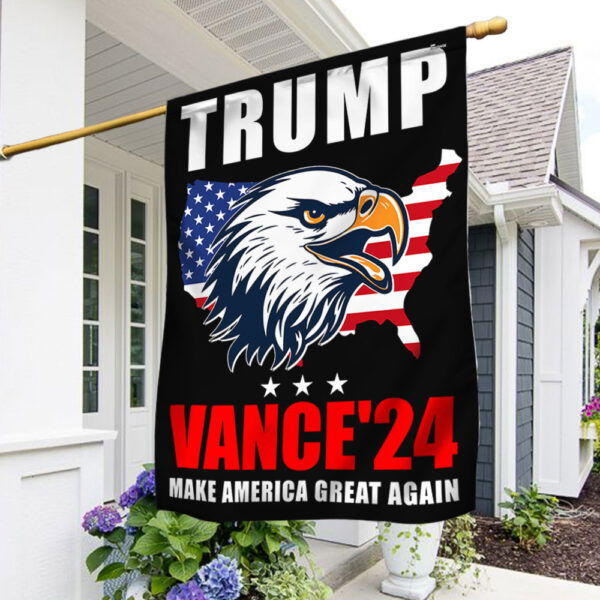 Trump Vance 2024 Make America Great Again Flag TQN3564F