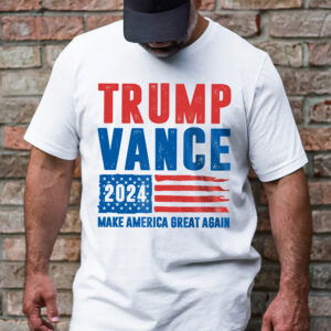 Trump Vance 2024 T-Shirt MAGA Make America Great Again Trump 2024 T-Shirt MLN3552TS