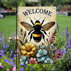 Bee Welcome Summer Flag TQN3438F