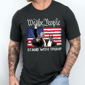 Trump Shirt Stand With Trump We The People T-Shirt MLN3516TS