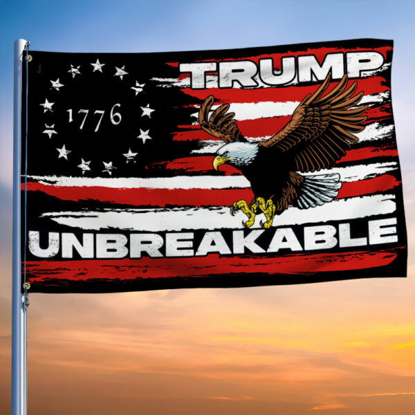 Trump 1776 Unbreakable Grommet Flag TQN3484GF