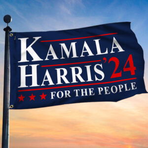 Kamala Harris 2024 For The People President Election Grommet Flag MLN3654GF