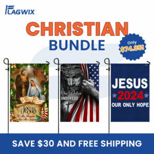 Christian Garden Flag Bundle - Christian Decorative Bundle