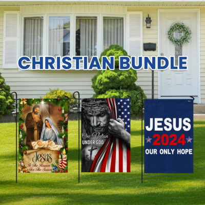 Christian Garden Flag Collection: Decorative Bundle