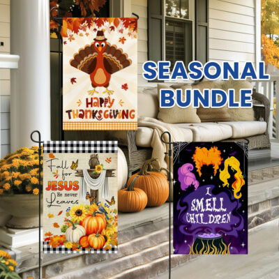 Garden Flag Seasonal Bundle 