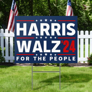 Harris Walz'24 For The People Yard Sign HTT313YS