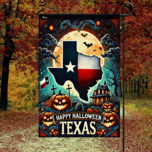 Texas Halloween Flag MLN3845F