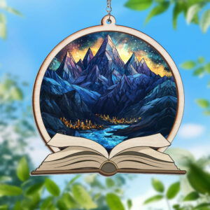 The Night Court City Of Starlight Fantasy Bookish Stained Glass Window Hanging Suncatcher TQN3805WH